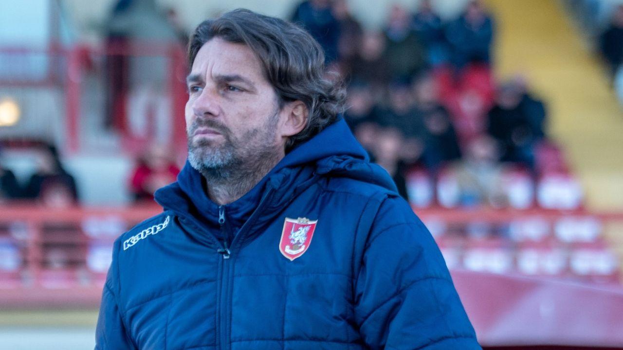 Mister Consonni si gode la vittoria del suo Grosseto (Foto AgenziaBF)