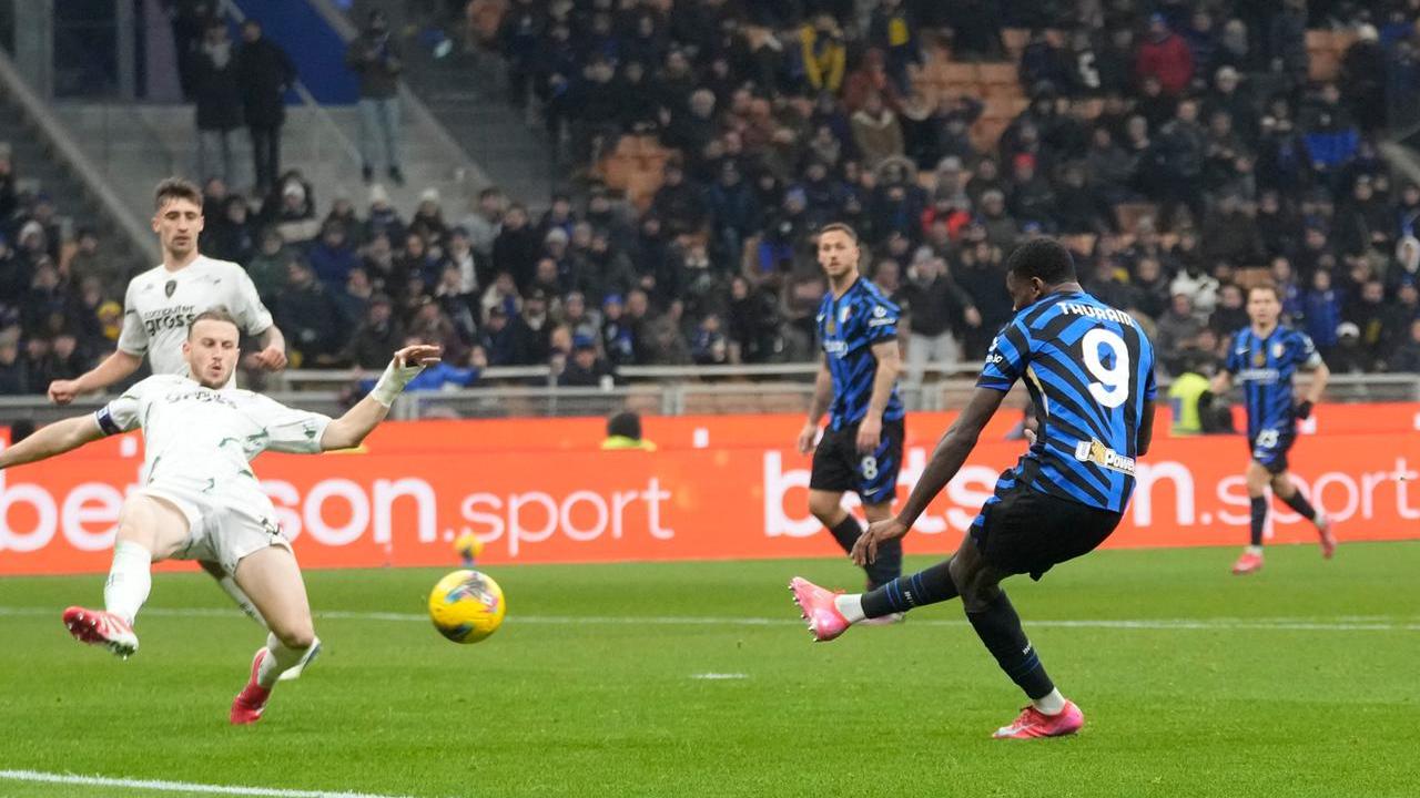 Il gol di Marcus Thuram che ha chiuso i conti
