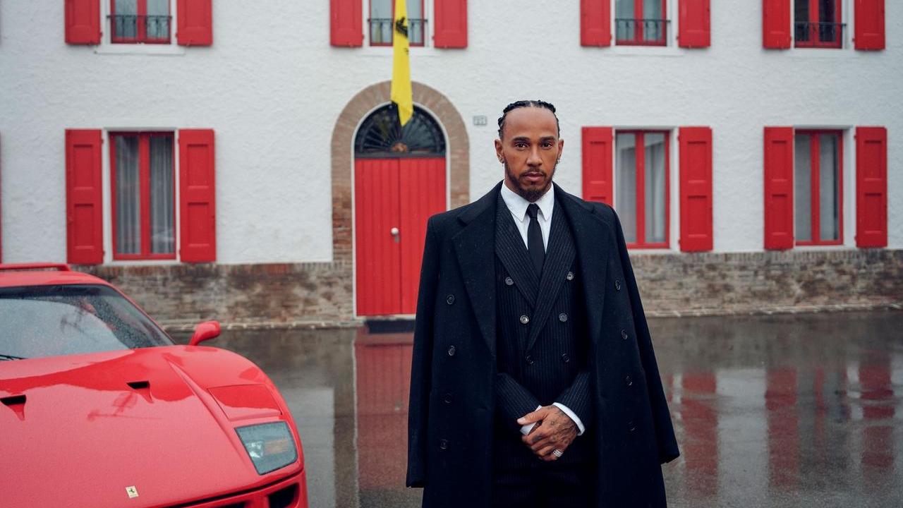 Il benvenuto della Ferrari a Hamilton