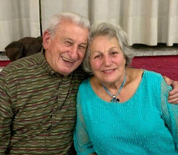 
	Cesare Gianfranceschi con la compianta moglie Maria Grazia

