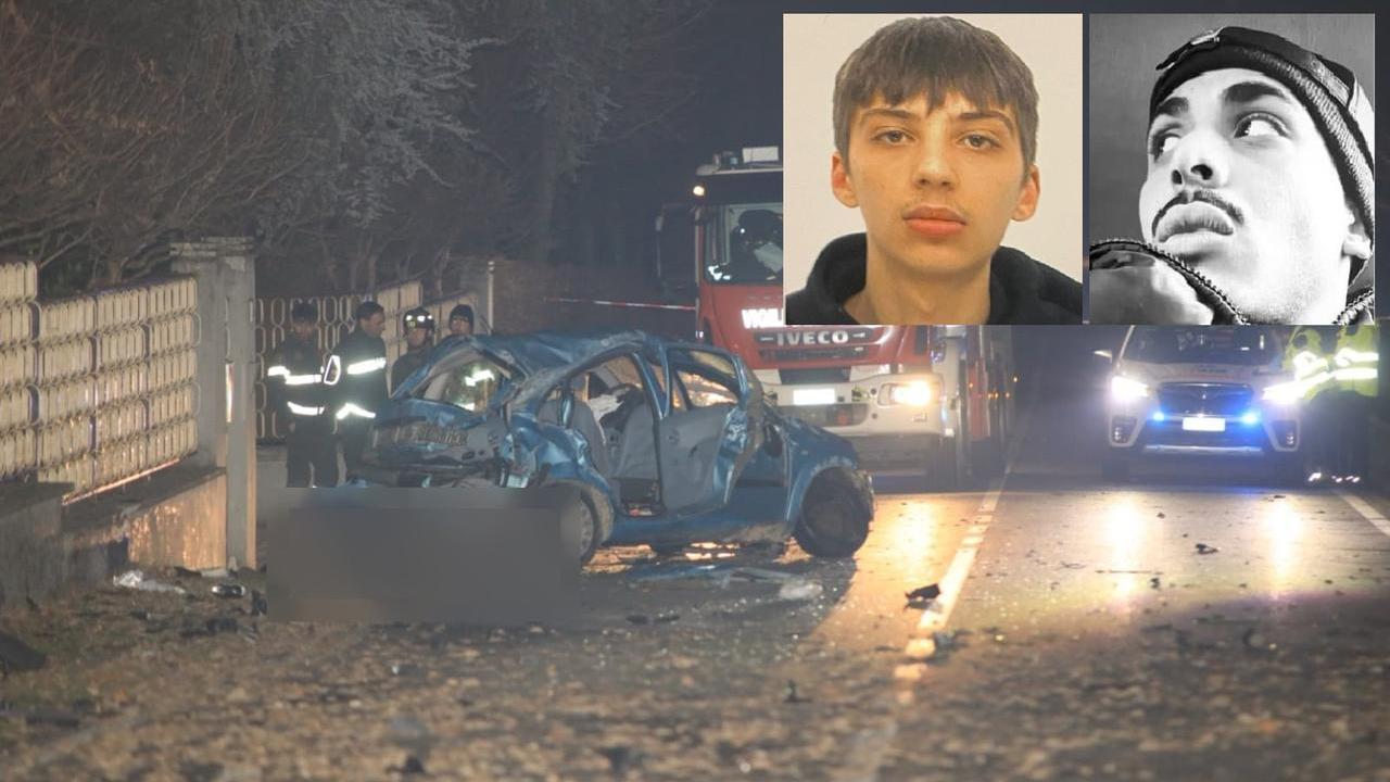 Auto con cinque giovani si schianta: due morti e tre feriti a Vignola