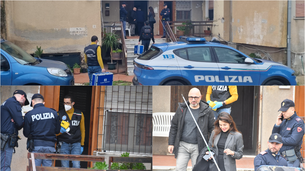 Il luogo dell'accoltellamento<em> (foto Mauro Chessa)</em>