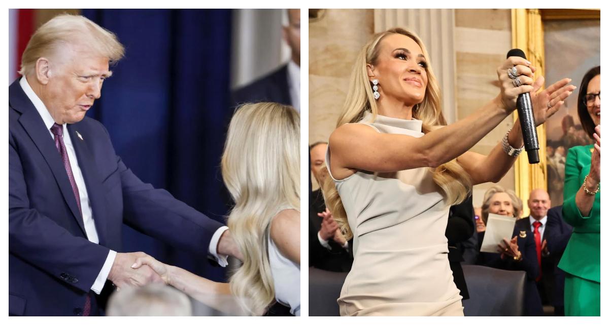 
	Donal Trump e Carrie Underwood (Getty Images,&nbsp;Chip Somodevilla)

