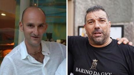 A sinistra Federico Lanza, a destra Giovanni Martini
