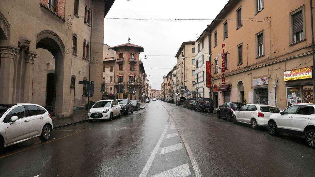 Via Bonaini a Pisa