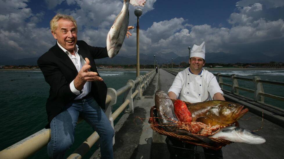 Lorenzo Viani e il suo chef Gioacchino Pontrelli