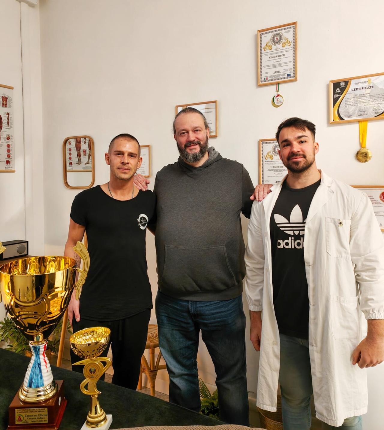 Massaggi, il campione mondiale è di Ferrara. Fabbri: «Esempio straordinario»