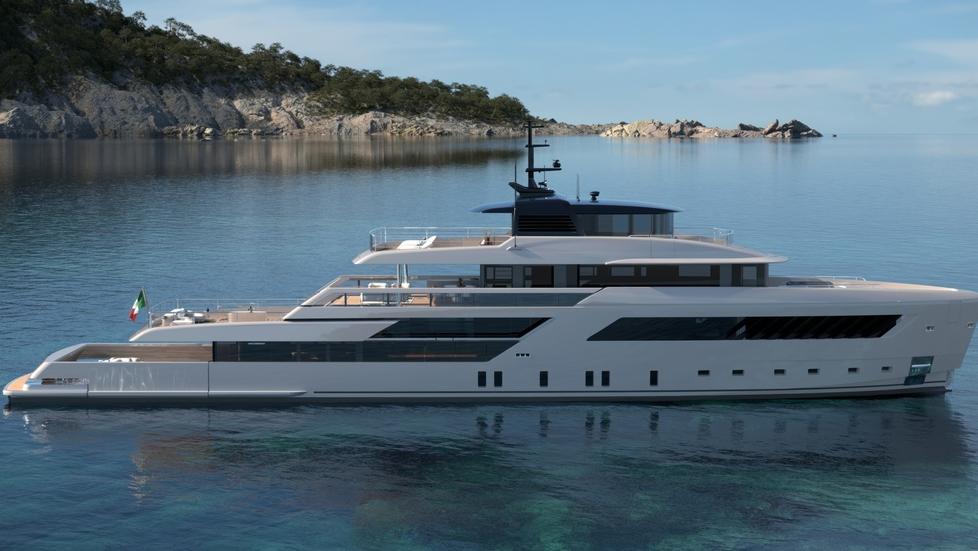 Il nuovo modello di Sanlorenzo