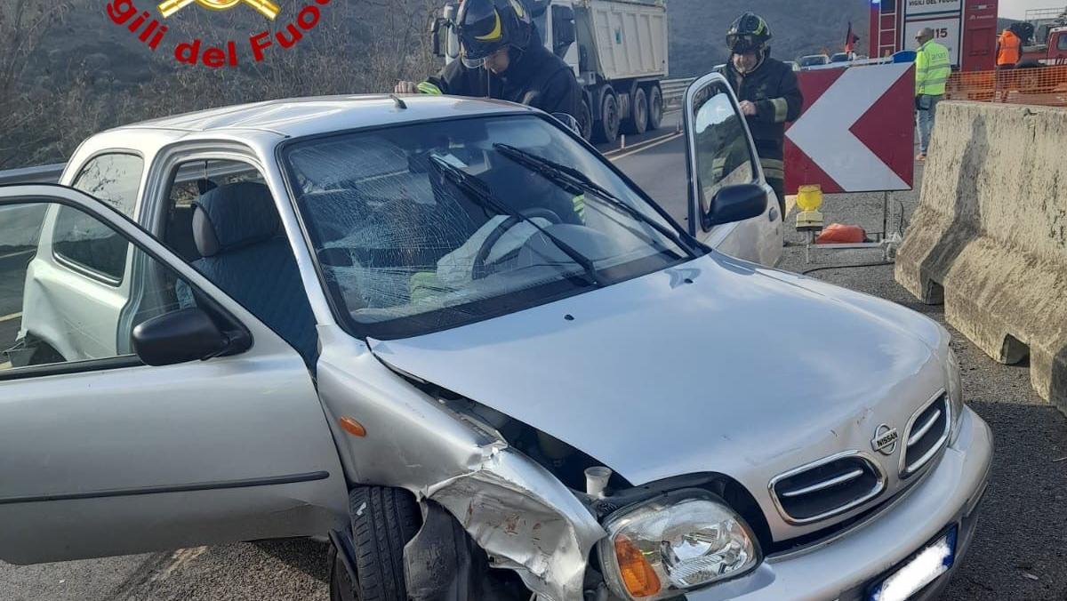 L'incidente di questa mattina sulla 131