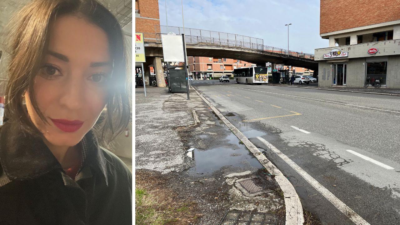 La donna coinvolta e il punto dello scontro