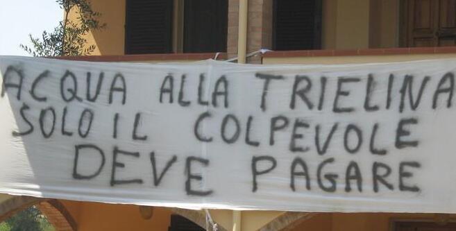 
	Uno degli striscioni esposti dal Comitato negli anni scorsi

