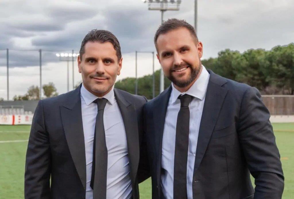 
	Da sinistra&nbsp; <strong>Morris Pagniello</strong> e <strong>Justin Davis</strong>

