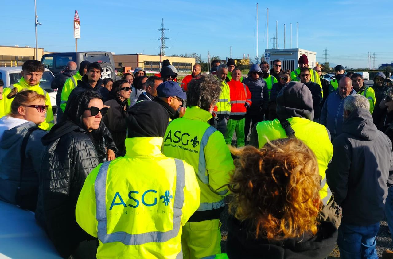 
	Una delle ultime proteste dei lavoratori sui piazzali Bertani

