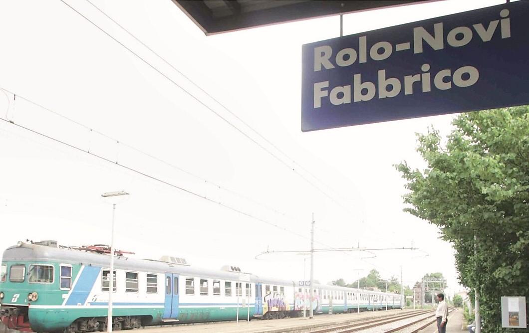 
	La stazione dei treni di Rolo

