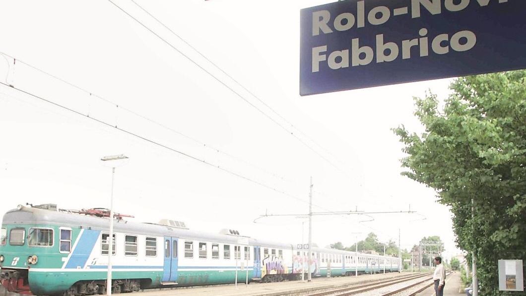La stazione dei treni di Rolo