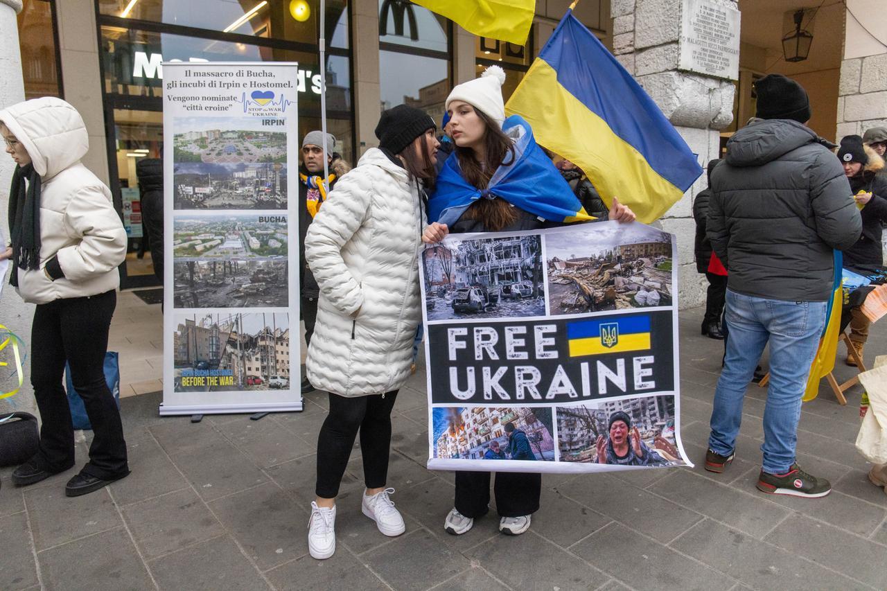 Ucraini a Ferrara a tre anni dalla guerra: «Ricostruire la vita qui»