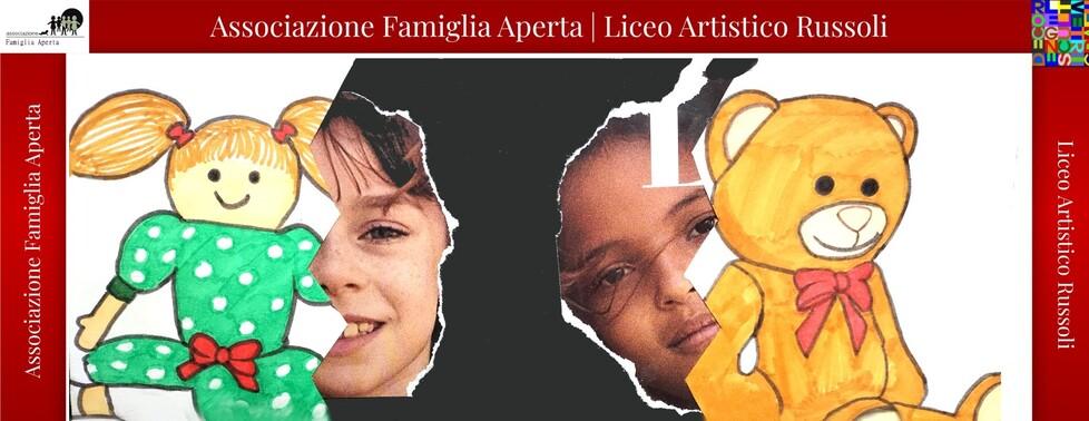 Collage e disegni per l’affido familiare