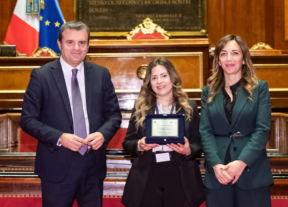 L’istituto Galvani-Iodi premiato in Senato per un progetto ambientale
