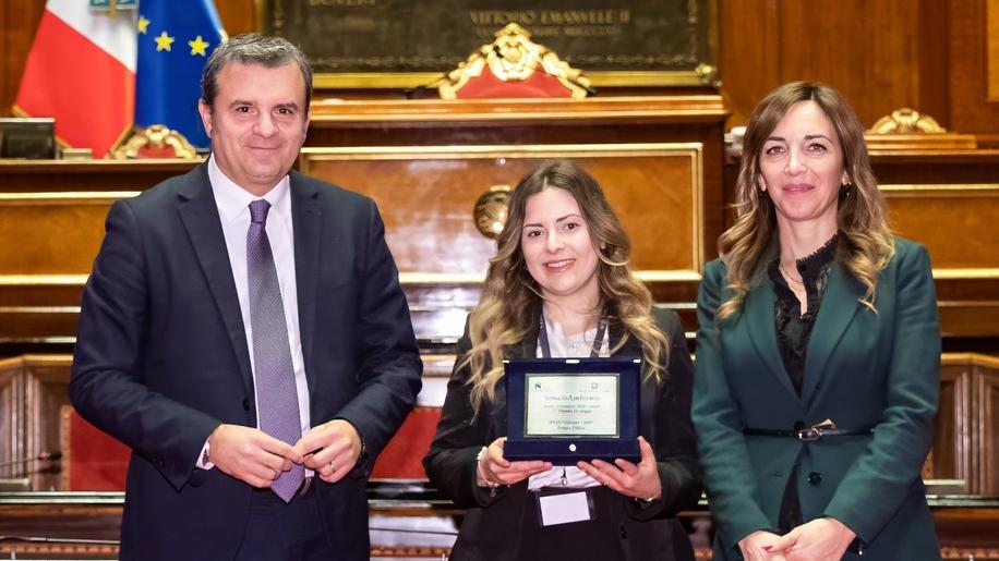 L’istituto Galvani-Iodi premiato in Senato per un progetto ambientale