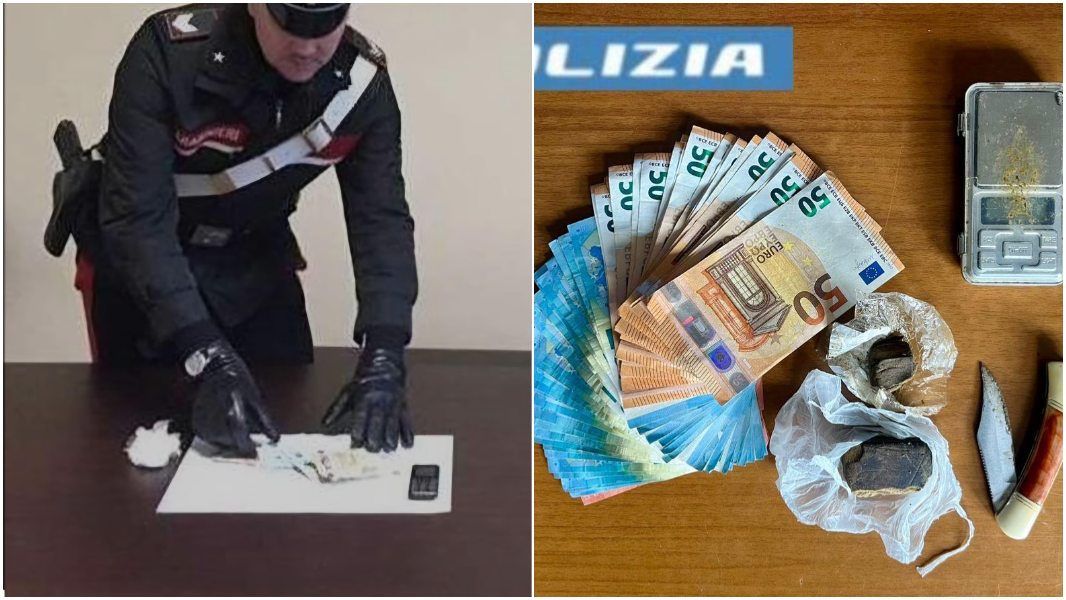 Ketamina e hashish in casa, arrestati due giovani a Decimomannu e Selargius