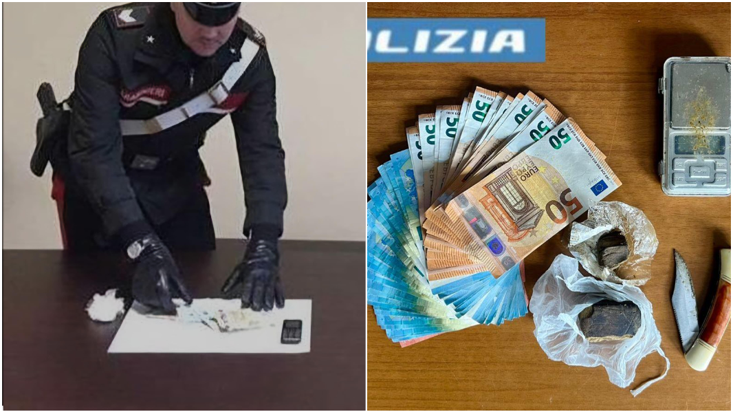 Ketamina e hashish in casa, arrestati due giovani a Decimomannu e Selargius