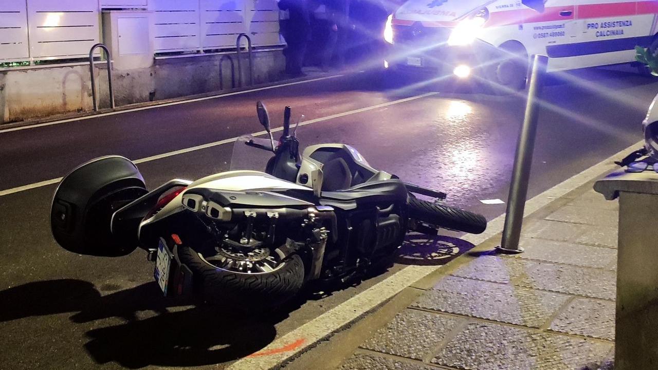 Il punto dell'incidente (foto Stick)