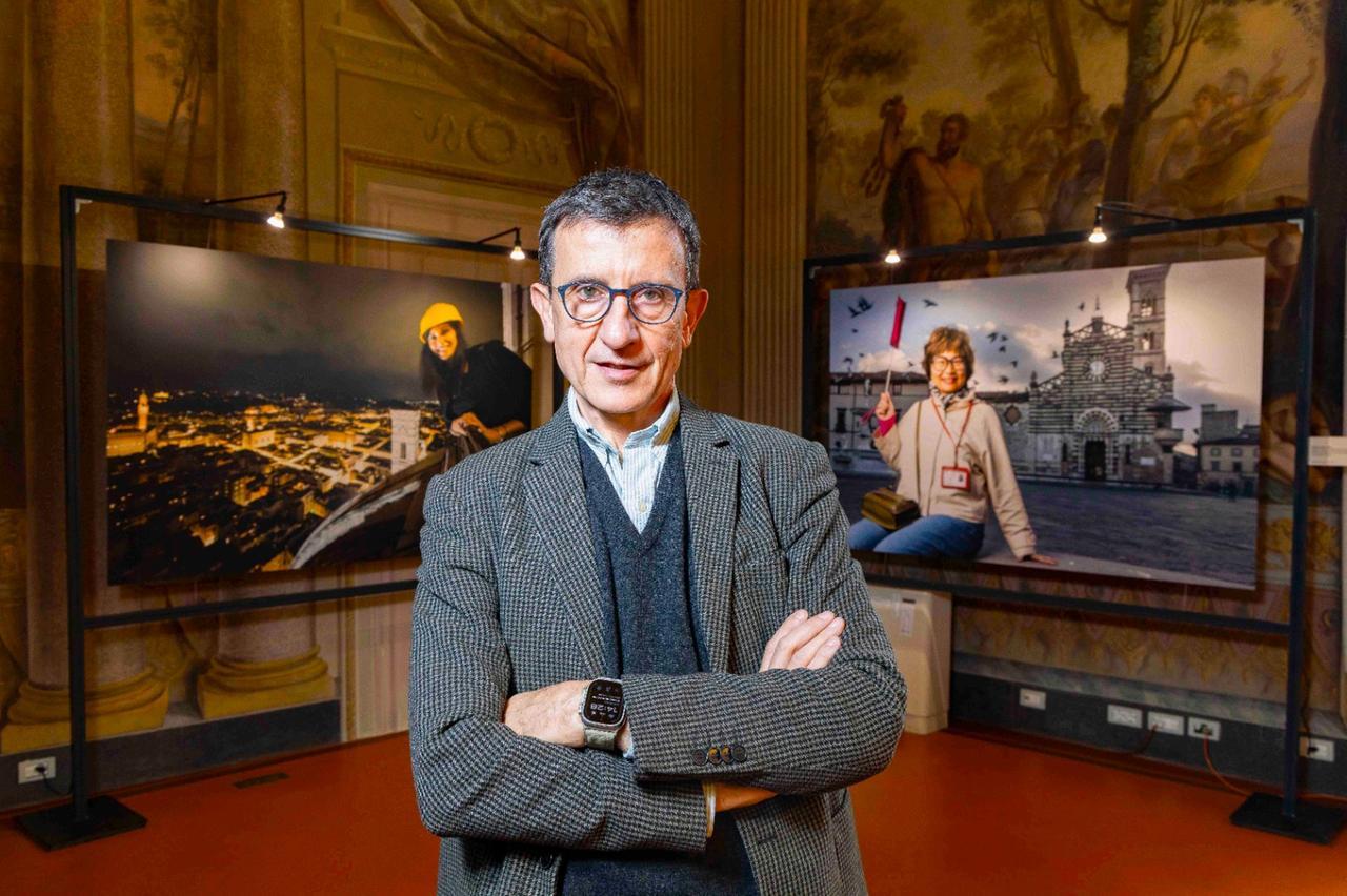 
	Il famoso fotografo Massimo Sestini

