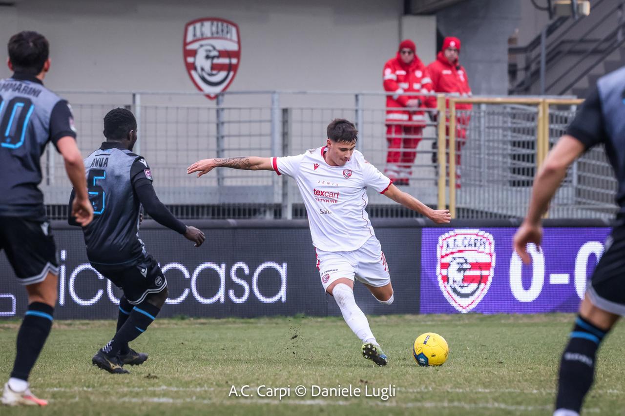 Spal trafitta dal “suo” Contiliano: a Carpi la prima sconfitta dell’anno