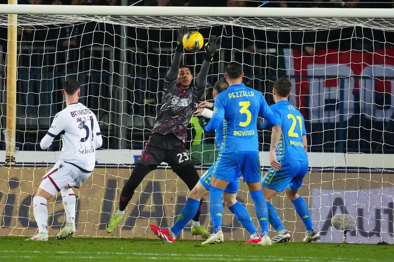 
	Un momento della partita (foto Nucci)

