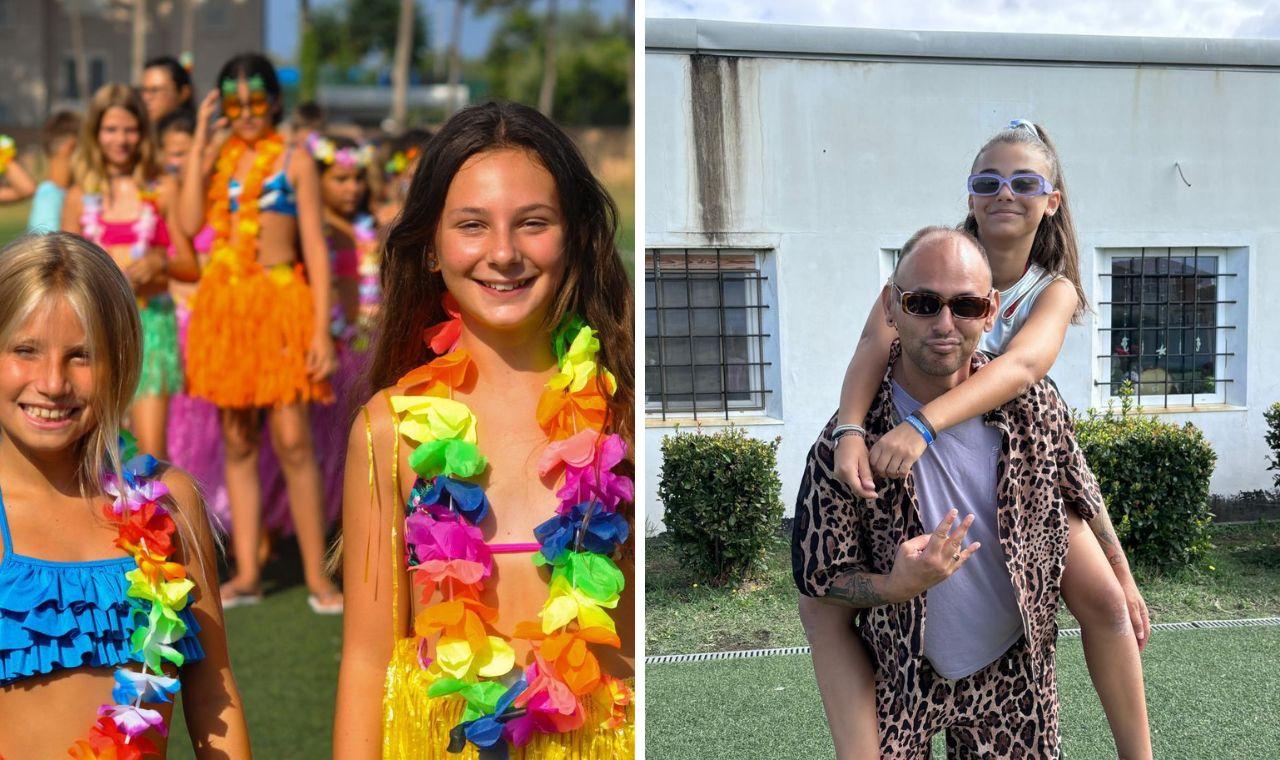 
	Bambini durante le attivit&agrave; di animazione a Badal&igrave; Bimbi (foto autorizzate dall'associazione)

