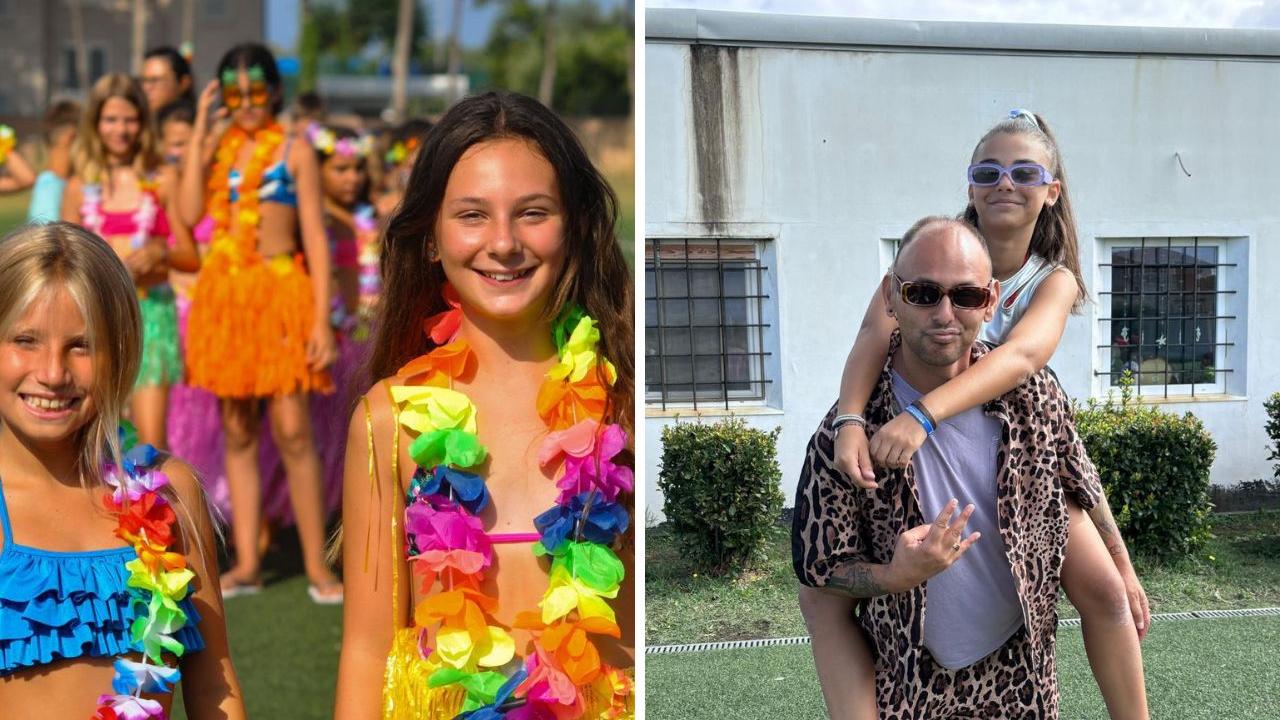 Bambini durante le attività di animazione a Badalì Bimbi (foto autorizzate dall'associazione)