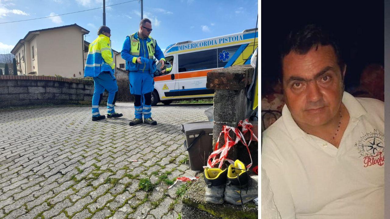 Il luogo della tragedia e la vittima