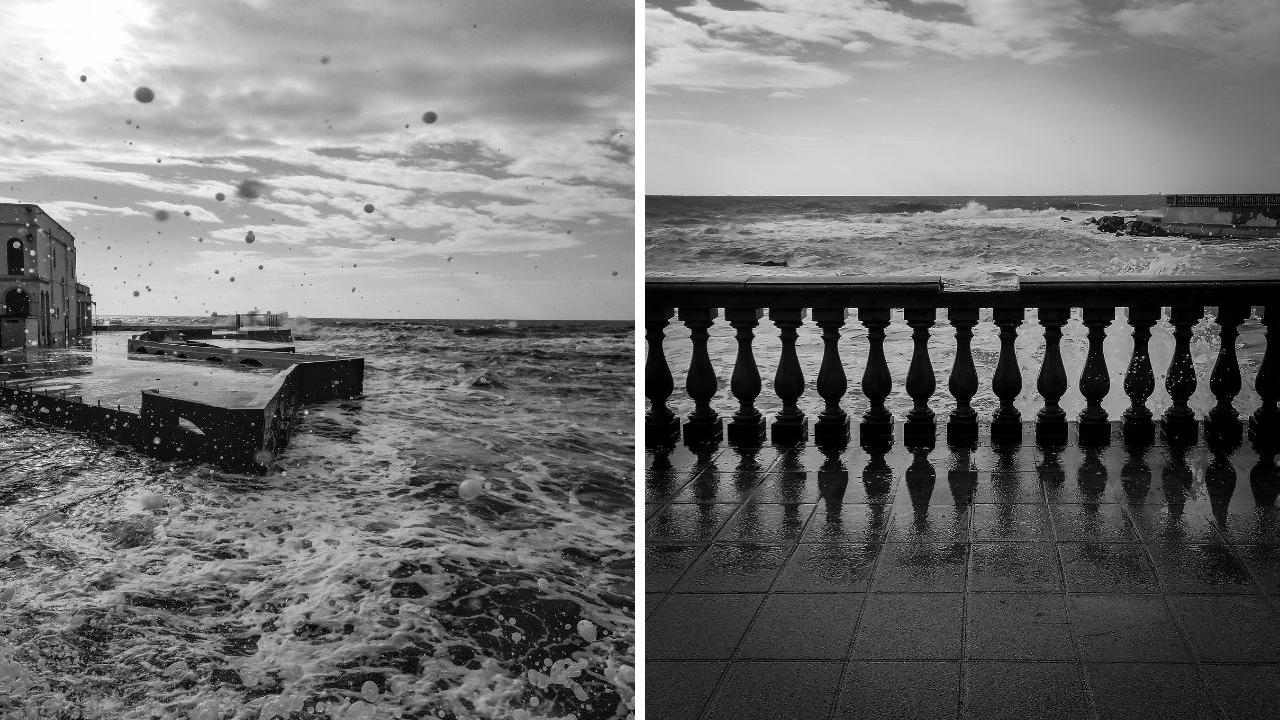 Mareggiata-bellezza. A Livorno si può. Grazie a Riccardo Marchionni