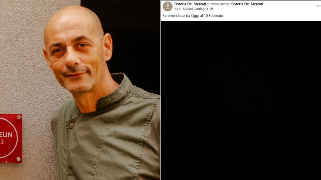 Morte dello chef Pietro Satta, il dolore dei colleghi ristoratori