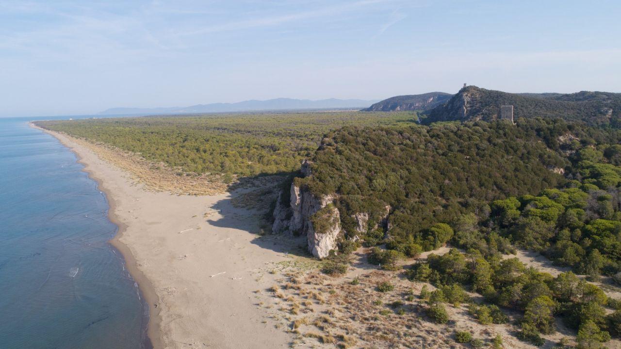 La spiaggia di Collelungo