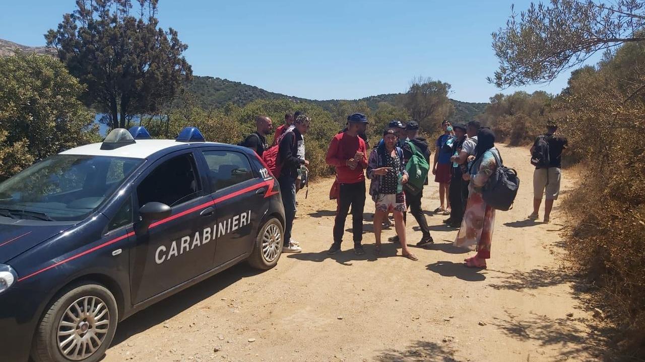 Un nuovo sbarco di extracomunitari nella costa di Porto Pino
