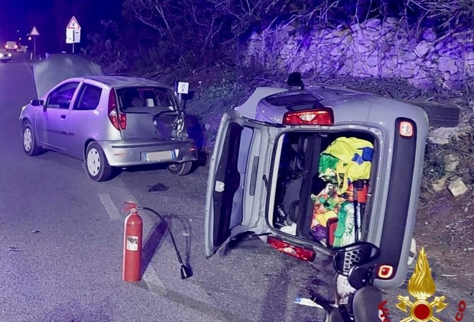 Schianto alle porte di Olbia: tre le auto coinvolte