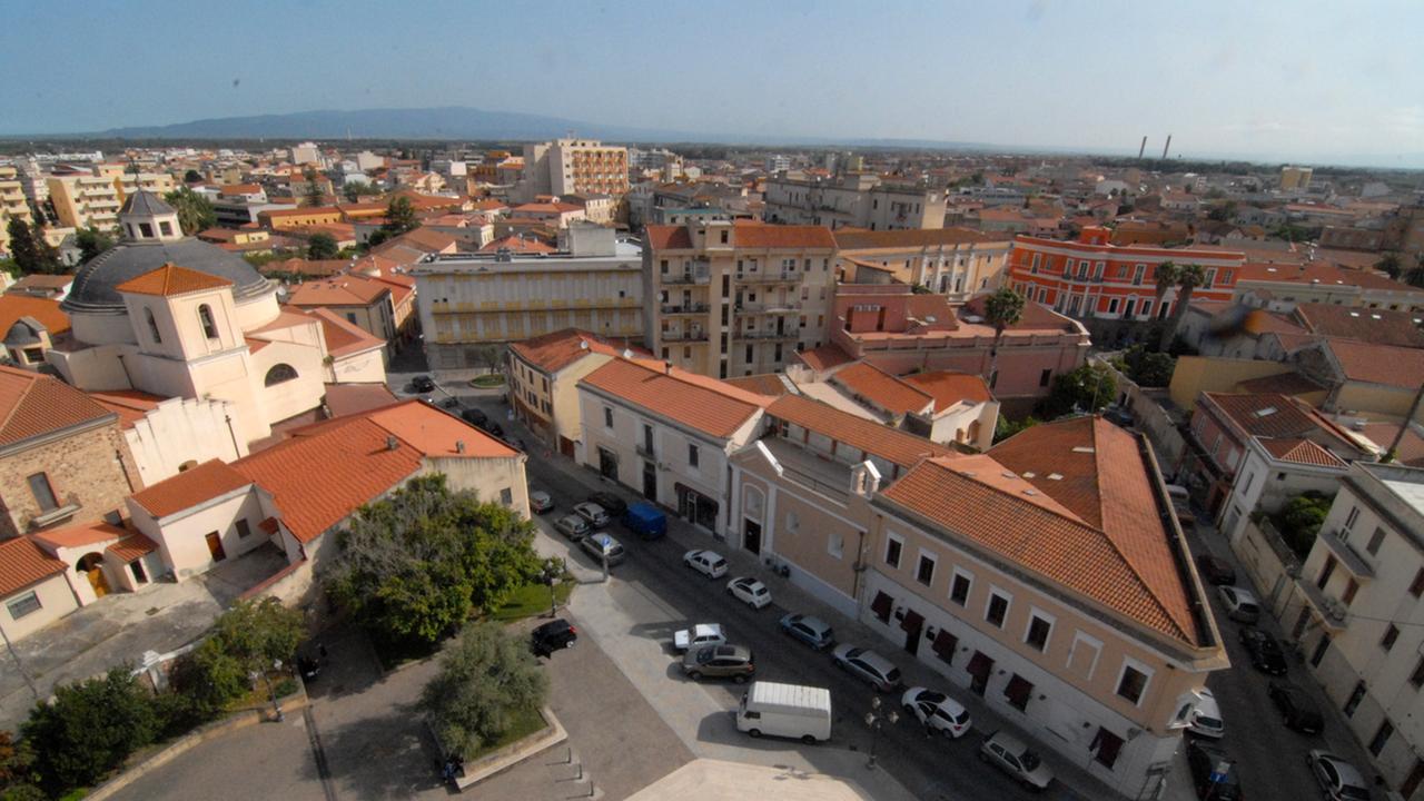 Una veduta di Oristano