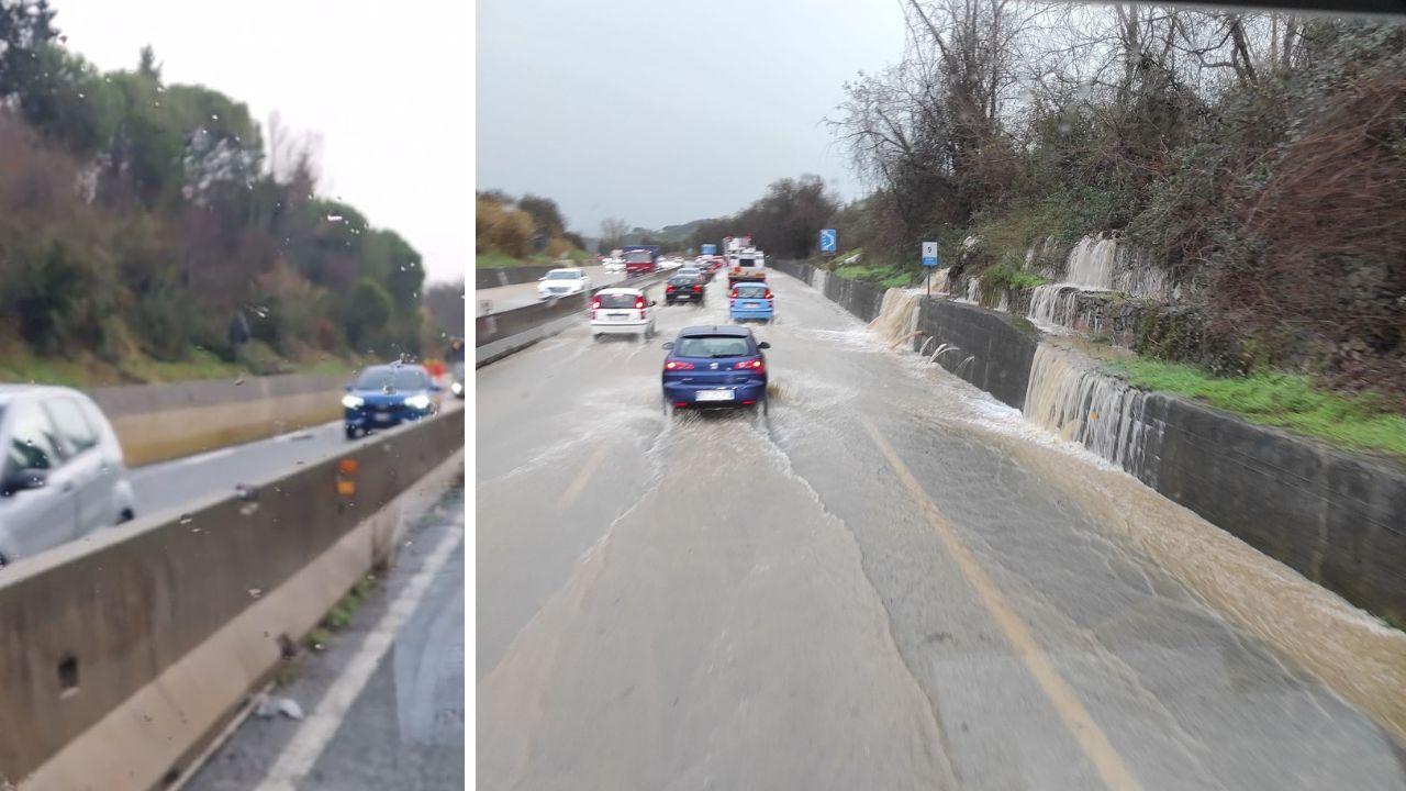 Gli allagamenti in Fi-Pi-Li (Fb I dannati della Fi-Pi-Li)