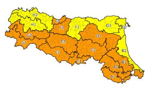 Vento forte: è allerta Arancione in Emilia-Romagna