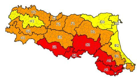 Diventa rossa l’allerta per il vento da Reggio Emilia alla Romagna