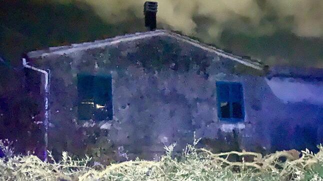 La casa in cui è avvenuta l'esplosione (Foto Fagiolini/ Stick)