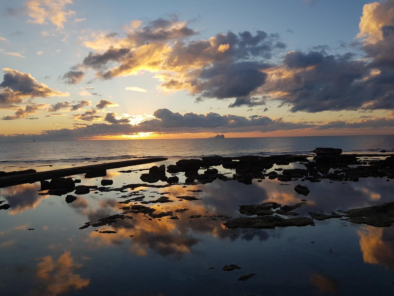 Tramonti di inizio anno, Livorno e la sua Terrazza. Grazie a Claudia Volpe