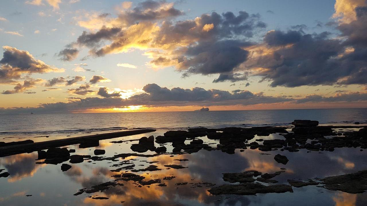 Tramonti di inizio anno, Livorno e la sua Terrazza. Grazie a Claudia Volpe
