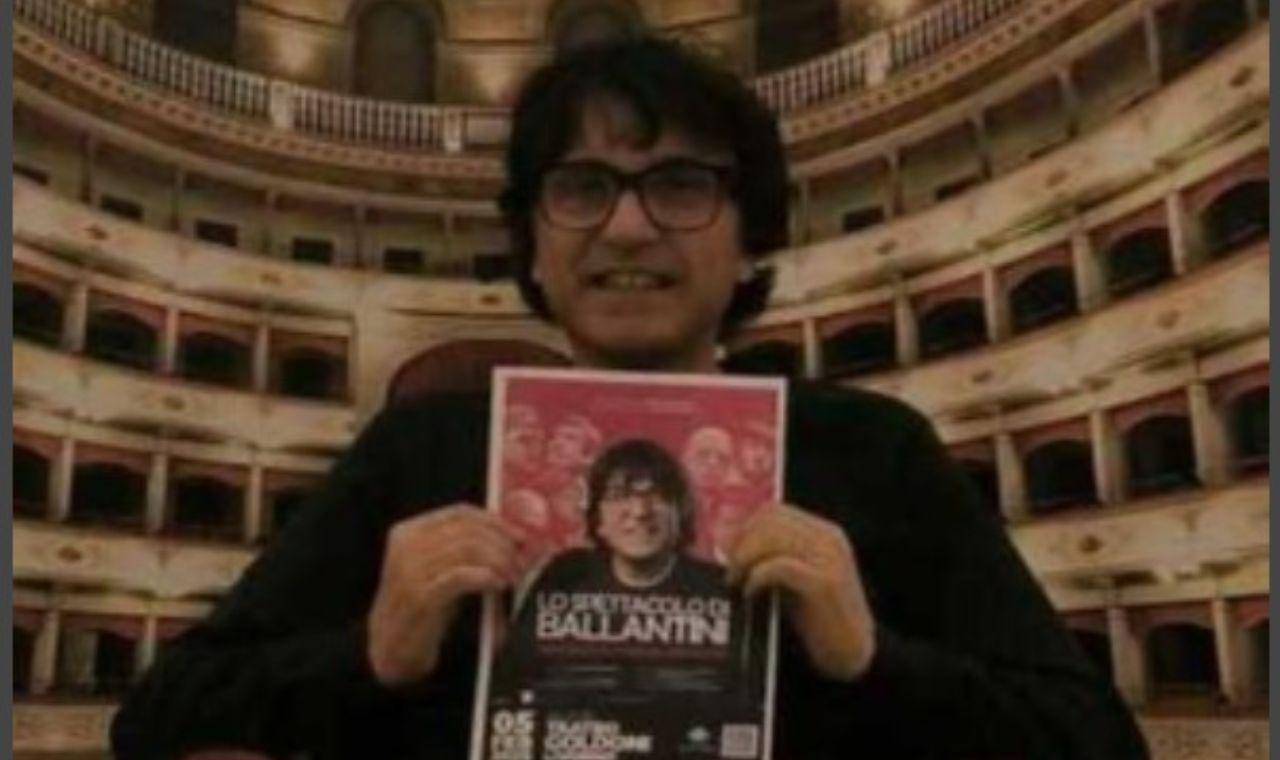 Da Livorno a tutta Italia, 40 anni nei panni di altri (big): Dario Ballantini festeggia nel “suo” Goldoni