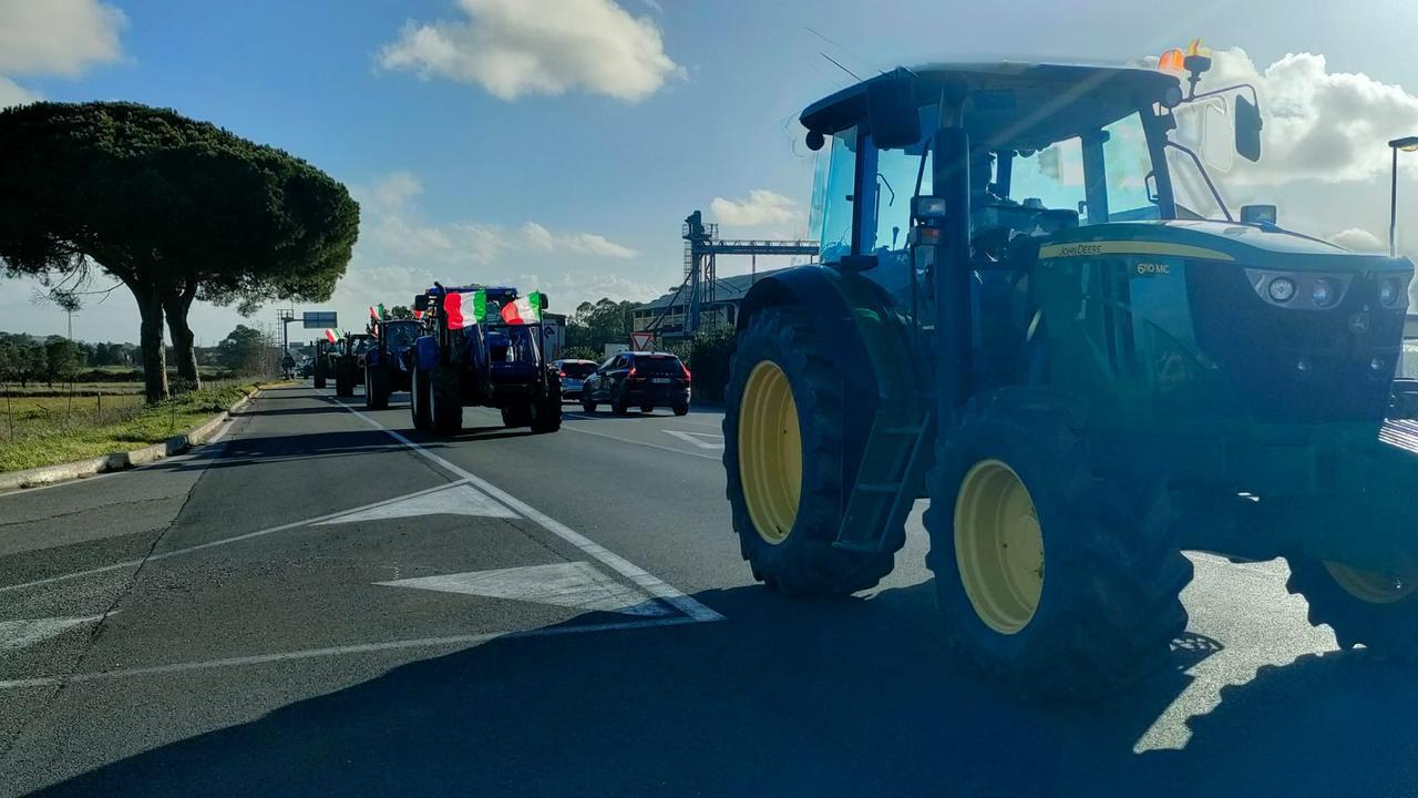 La marcia dei trattori