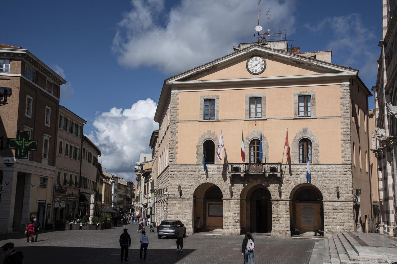 
	Il palazzo comunale di Grosseto

