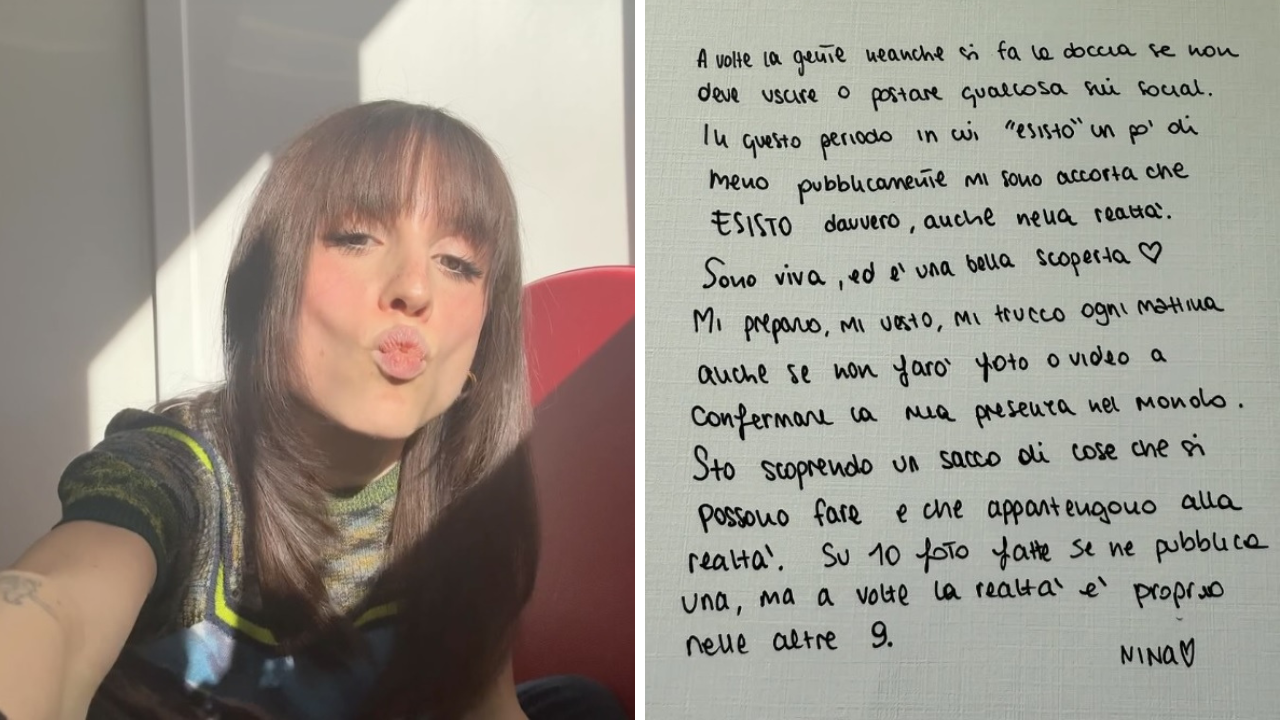 
	Angelina Mango e la lettera postata sui social

