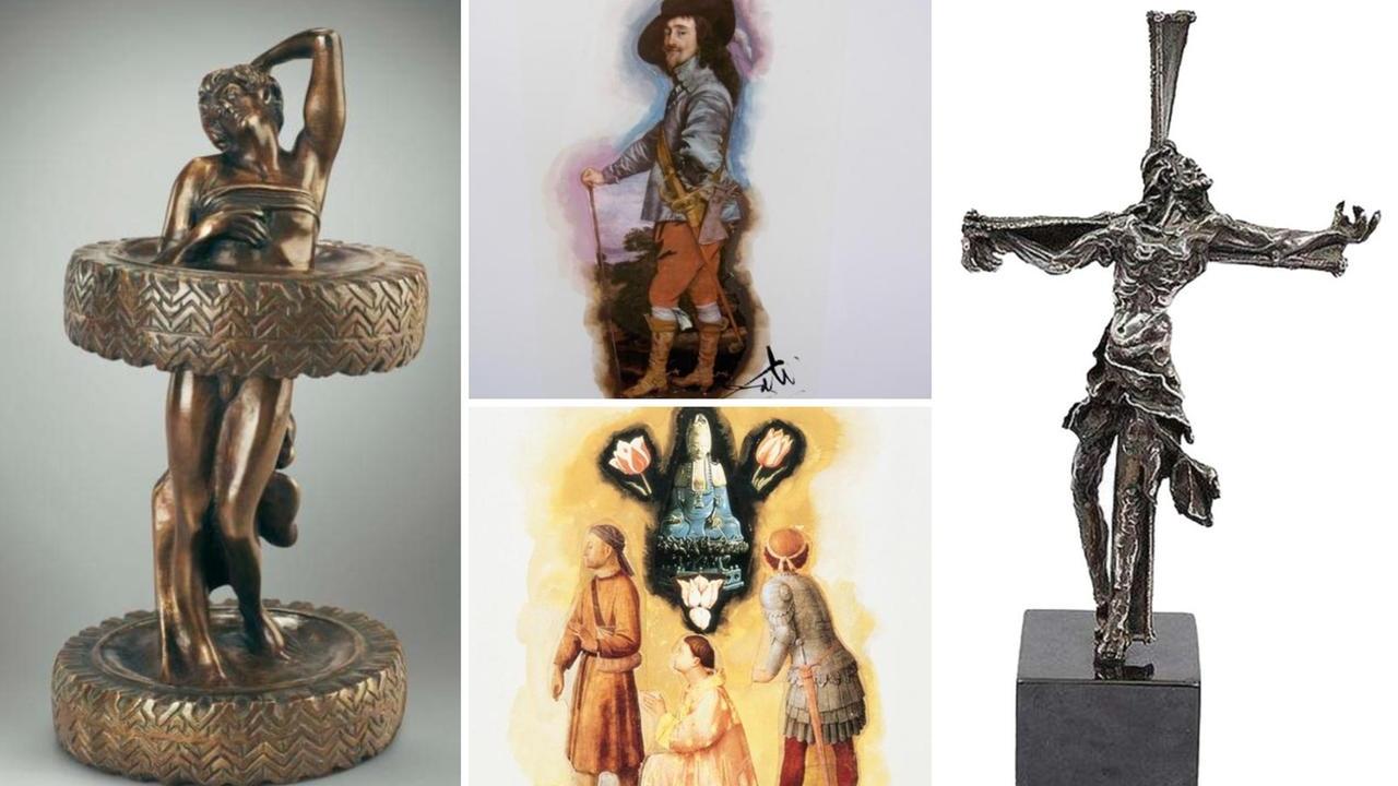 Alcune delle nuove opere esposte