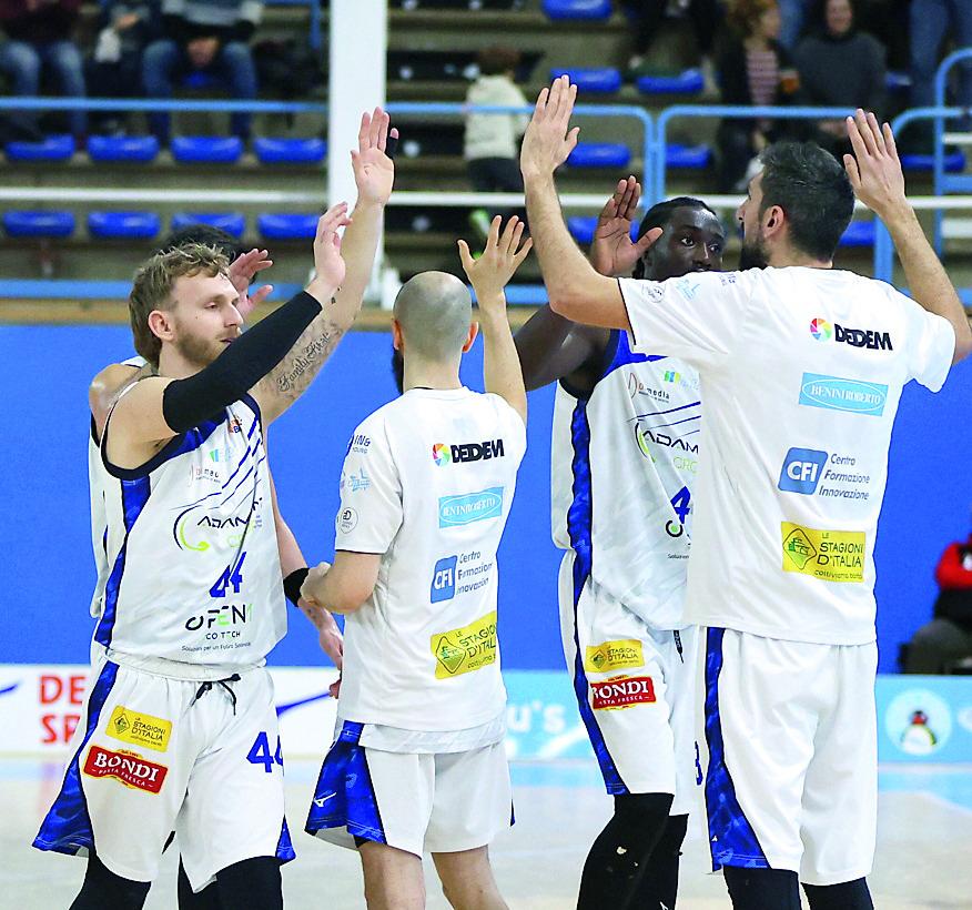 Dominio netto dell’Adamant e San Bonifacio va ko